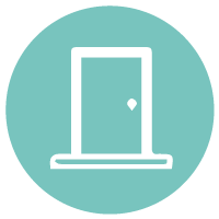 Icono de puertas Space Design